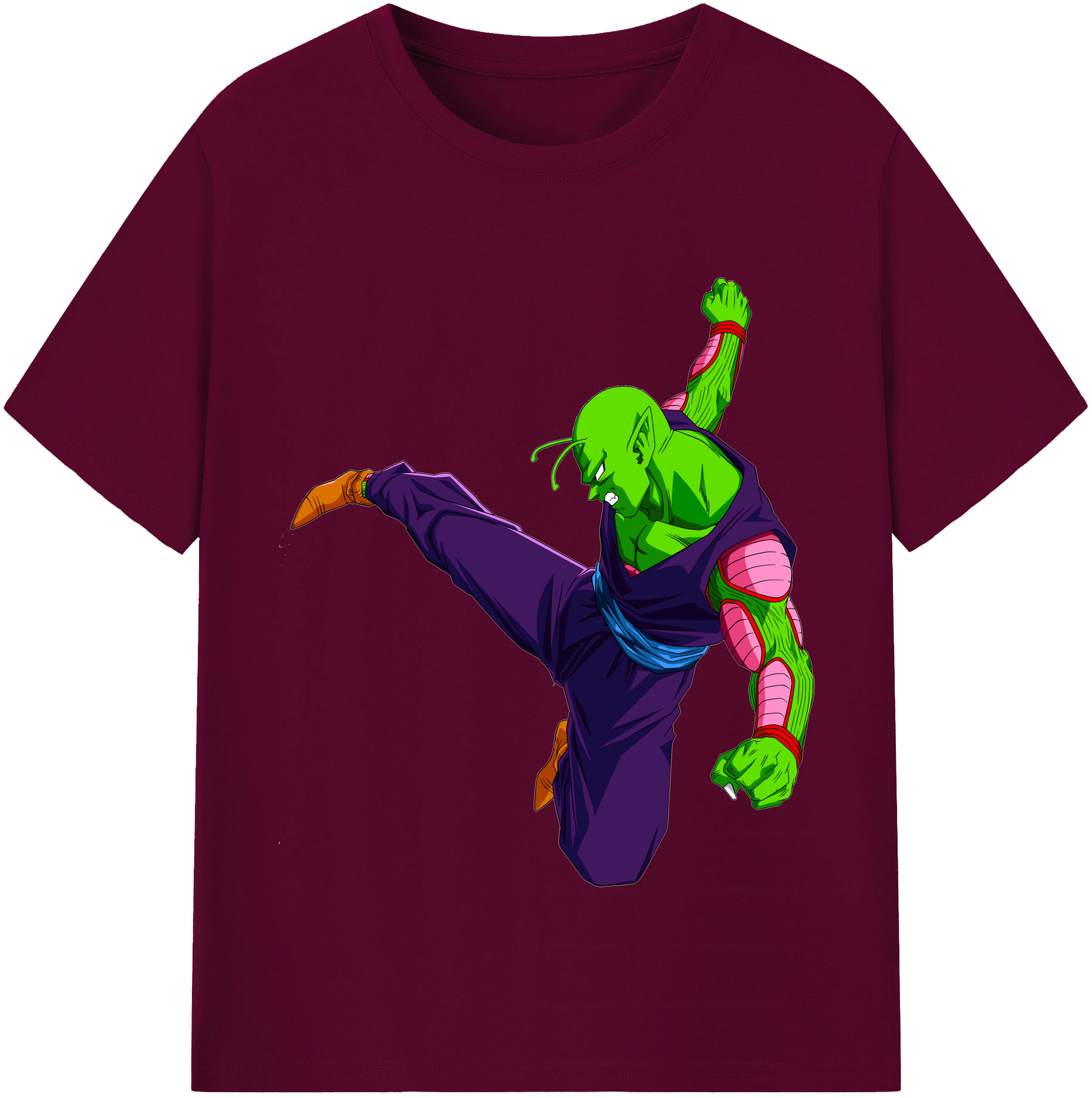 （画像用） ドラゴンボール ピッコロ DRAGON BALL Piccolo レディースカジュアルプリントTシャツ（綿100％）